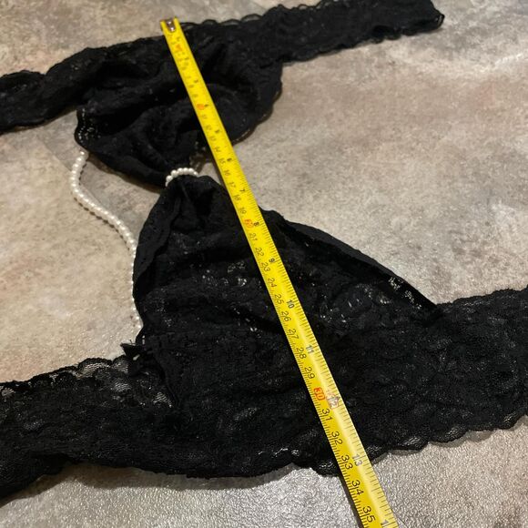 vintage 90s elegant moments cutout pearl g string bodysuit size small - Picture 4 of 8